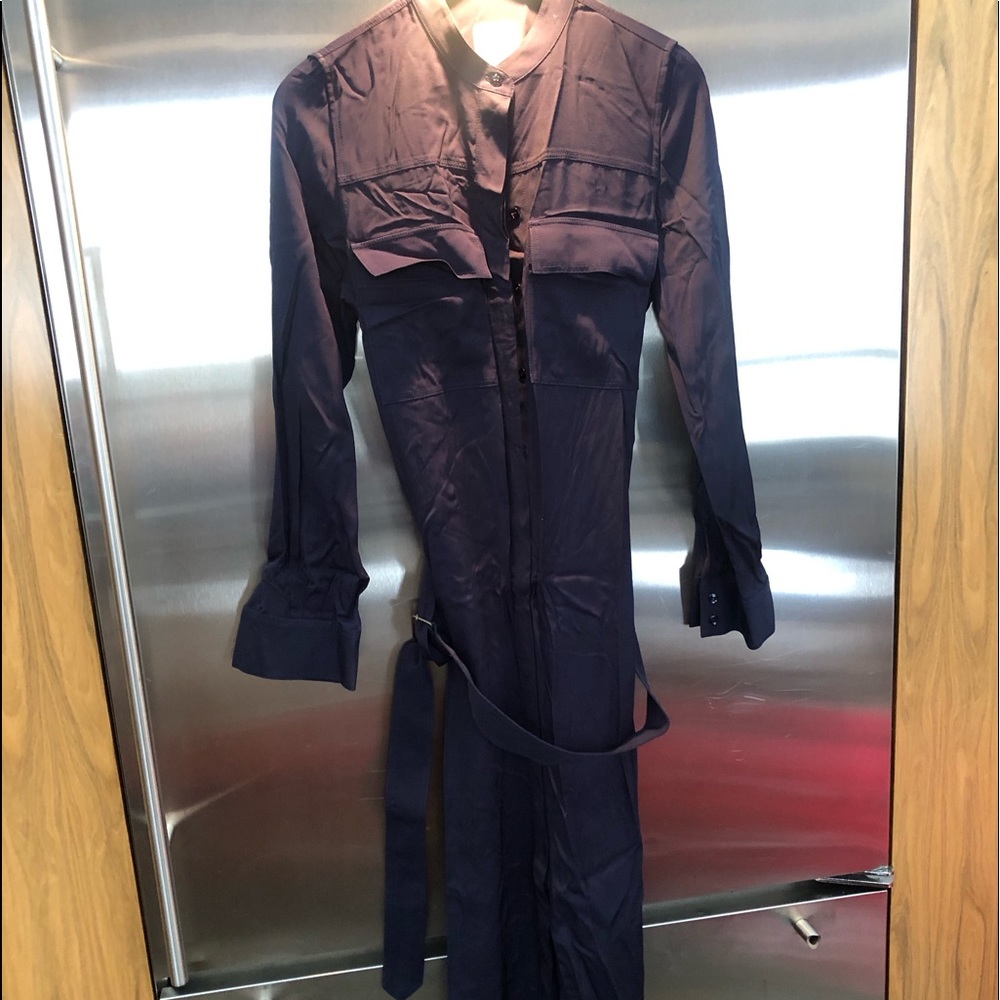 Goop Long Sleeve Belted Maxi Dress